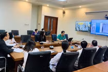 Bệnh viện Nhi Trung ương tổ chức khám, chữa bệnh từ xa (Ảnh - BVCC) 