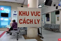 Khu vực cách ly (Ảnh - Minh Thuý) 