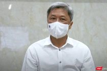 Thứ trưởng Bộ Y tế Nguyễn Trường Sơn (Ảnh - VT cắt từ video)