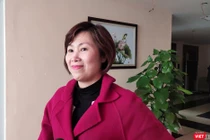 TS. Trần Thị Ngọc Dung – Trưởng phòng Công nghệ Thân môi trường, Viện Công nghệ môi trường, Viện Hàn lâm khoa học và Công nghệ Việt Nam. Ảnh: Minh Thúy 