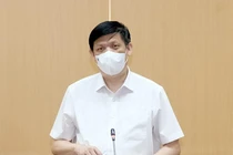 Bộ trưởng Bộ Y tế Nguyễn Thanh Long (Ảnh - Trần Minh) 