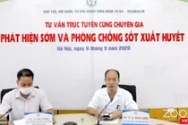 Bệnh viện Bạch Mai tổ chức tư vấn trực tuyến phát hiện sớm và phòng, chống sốt xuất huyết (Ảnh: Minh Thúy - nguồn: FB BV Bạch Mai) 