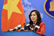 Người Phát ngôn Bộ Ngoại giao Lê Thị Thu Hằng (Ảnh - BNG)