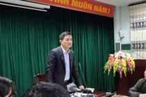 PGS. TS. Nguyễn Thanh Phong – Cục trưởng Cục An toàn thực phẩm, Bộ Y tế (Ảnh: C.L.) 