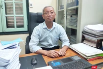 TTND. BSCC. Trần Văn Bản – Chủ tịch Trung ương Hội Đông Y Việt Nam (Ảnh: Minh Thúy) 