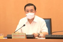 Ông Chử Xuân Dũng - Phó Chủ tịch UBND TP. Hà Nội (Ảnh - Phú Khánh) 