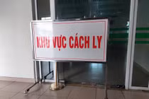 Khu vực cách ly phòng COVID-19 (Ảnh: Minh Thuý) 