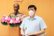 Bộ trưởng Bộ Y tế Nguyễn Thanh Long (Ảnh - Nguyễn Nhiên)