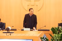 Chủ tịch UBND TP. Hà Nội Chu Ngọc Anh (Ảnh - Phú Khánh) 