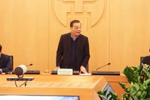 Chủ tịch UBND TP. Hà Nội Chu Ngọc Anh (Ảnh - Phú Khánh) 