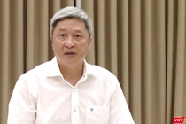 Thứ trưởng Bộ Y tế Nguyễn Trường Sơn (Ảnh: Minh Thúy - nguồn: Cổng TTĐT Chính phủ) 