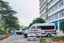 Khu vực khám nhiễm trùng hô hấp ở bệnh viện (Ảnh - Minh Thuý) 