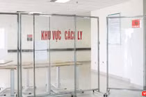 Khu vực cách ly phòng COVID-19 (Ảnh - Minh Thuý) 