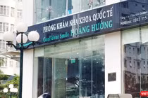 Phòng khám Nha khoa quốc tế Hoàng Hường Confident Smile (Ảnh: Khánh Linh) 