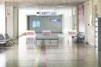 Khu vực cách ly bệnh nhân mắc COVID-19 (Ảnh: Minh Thuý) 