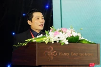 PGS. TS. Nguyễn Duy Ánh – Giám đốc Bệnh viện Phụ sản Hà Nội (Ảnh: Thảo Vy) 