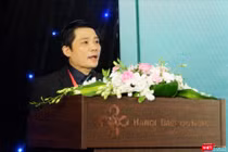 PGS. TS. Nguyễn Duy Ánh – Giám đốc Bệnh viện Phụ sản Hà Nội (Ảnh: Thảo Vy) 