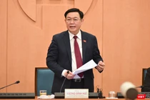 Ông Vương Đình Huệ - Bí thư Thành uỷ Hà Nội (Ảnh: UBND TP HN) 