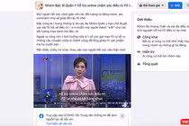 Bài viết cảnh báo về bác sĩ mạo danh trên nhóm bác sĩ Quân Y hỗ trợ online chăm sóc, điều trị F0 tại nhà của BS. Hoàng Thanh Tuấn (Ảnh - MT)