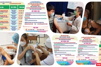 TP.HCM tiêm chủng COVID-19 cho mọi người dân trên địa bàn. Ảnh: Hoà Bình