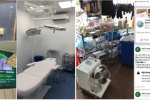 “Viet Anh Mega Beauty Center” là một cơ sở dịch vụ thẩm mỹ chăm sóc da mặt đã “lấn sân” sang phẫu thuật thẩm mỹ không phép ngay tại địa bàn quận 1 (Ảnh: SYT) 