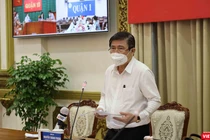 Chủ tịch UBND TP.HCM Nguyễn Thành Phong - Ảnh: Huyền Mai