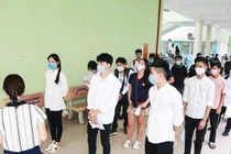 Thí sinh dự thi tốt nghiệp - Ảnh: Vietnam Plus