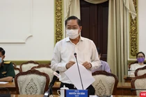 Ông Nguyễn Tấn Bỉnh - GĐ Sở Y tế TP.HCM (Ảnh: TTBC) 