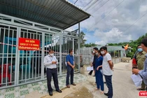 Thí điểm cách ly F1 tại nhà ở Bình Dương (Ảnh: BYT) 