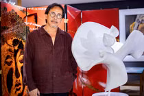 “Giấc mơ” của hoạ sĩ Nguyễn Hoài Hương sẽ khai mạc lúc 18h hôm nay (Ảnh: Sang Nguyễn) 