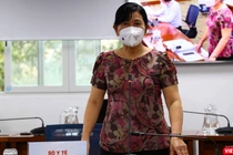 Chánh Văn phòng Sở Y tế TP.HCM Nguyễn Thị Huỳnh Mai. Ảnh: Linh Nhi