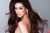 Hoa hậu Khánh Vân - đại diện Việt Nam tươi mới trong những bộ ảnh khoe dáng nõn nà trước thềm bán kết Miss Universe - Ảnh: Milor Trần