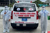 Xe cứu thương cộng đồng san sẻ yêu thương – Chung tay vượt qua đại dịch covid-19