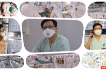 Giữa rất nhiều cuộc họp và công tác chỉ đạo chuyên môn, TS.BS Lưu Quang Thuỳ dành chút thời gian trò chuyện với phóng viên VietTimes. Ảnh: Hoà Bình