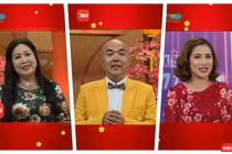 Hồng Vân, Quốc Thuận, Cát Tường … các ca sĩ, nhóm nhạc đã cùng hát ca khúc mừng xuân và gửi lời chúc Tết Tân Sửu đến mọi người (Ảnh: Hoà Bình)