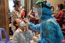Quận Gò Vấp khẩn trương xét nghiệm các trường hợp trong Hội thánh đã được cách ly - Ảnh: HCDC
