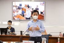 Phó giám đốc Trung tâm Kiểm soát bệnh tật TP.HCM Nguyễn Hồng Tâm. Ảnh: Linh Nhi