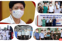 Ths.Nguyễn Trọng Khoa - Phó Cục trưởng Cục Quản lý Khám, chữa bệnh (Bộ Y tế) đã trực tiếp chỉ đạo điều trị COVID-19 ở nhiều vùng dịch khác nhau, như Đà Nẵng, Hải Dương, Bắc Giang, TP.HCM. Ảnh: Hoà Bình ghép