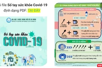 Sổ tay sức khỏe COVID-19 do nhóm biên soạn Giảng viên khoa YTCC - Đại học Y Dược TP.HCM thực hiện 