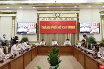 TP.HCM họp Ban Chỉ đạo phòng, chống COVID-19, xác định tinh thần bình tĩnh chuẩn bị phương án ứng phó với tình huống có 5.000 ca nhiễm (Ảnh: TTBC) 