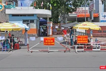 Được biết, cán bộ Công an mắc COVID-19 đã trực tại chốt bệnh viện quận Tân Phú, là nơi phát hiện một số ca bệnh (Ảnh: CDC TP.HCM) 