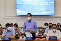 Chủ tịch UBND TP.HCM Phan Văn Mãi phát biểu tại hội thảo khoa học sáng ngày 16/10