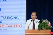 Bác sĩ Nguyễn Hoài Nam - Phó Giám đốc Sở Y tế TP.HCM bày tỏ lời cảm ơn đến Tập đoàn Hưng Thịnh 