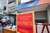 Phong toả địa điểm liên quan đến các ca dương tính mới trên địa bàn TP.HCM (Ảnh: CDC TP.HCM) 