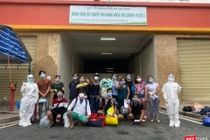 Bệnh nhân COVID-19 điều trị tại Bệnh viện dã chiến số 3 được xuất viện 