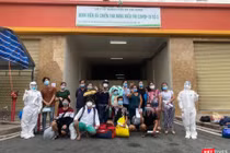 Bệnh nhân COVID-19 điều trị tại Bệnh viện dã chiến số 3 được xuất viện 