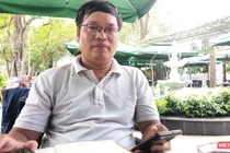 Ông Bùi Hồng Quân, Viện trưởng Viện Công nghệ Sinh học và Ứng dụng vi sinh miền Nam - Ảnh: Hoà Bình