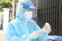 Tiêm chủng COVID-19 cho mọi người dân trên địa bàn TP.HCM. Ảnh: HCDC