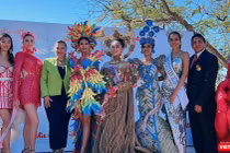 Bella Vũ Huyền Diệu và Ban Tổ chức cùng thí sinh Miss Eco Teen International