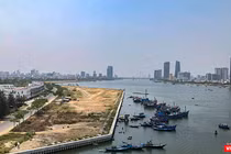 Một góc TP Đà Nẵng nhìn từ của sông Hàn